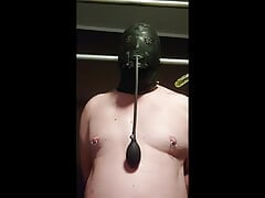 Slave Filo - The inflatable Dildo Gag