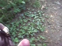 grandpa shows cock outdoor 5