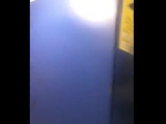 Caught guys having fun in public toilet