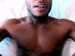 Black lover gives his partner insane head for full POV