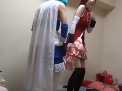 two Chinese CDs providing a hand-job