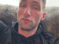 Young guy shoots out a Large Flow in the open