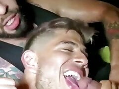 Alex waits for Romeo's cum in car