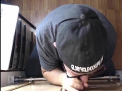 Facial Loving Gloryhole Dilf Sucks Rod In Private Home Video