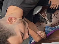 Fucking in Public Bathroom