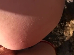 Cock sucking boys keeps on spinning the dick in his mouth until the last drops