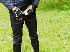Ich beim pinkeln