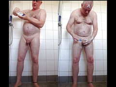 Alone in the shower in the morning