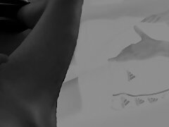 cute teen twink jerks off in bed all alone