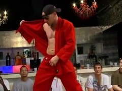 His ass fucked by stripper