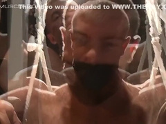 Slides Muscle Cock In And Out Of With Adam Rogue And Trace Michaels