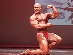 Rusty Jeffers in a Bodybuilding contest