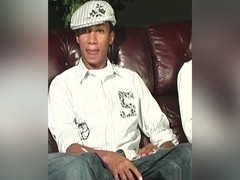 Twink latino guy gets gangbanged by hung black men