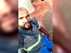 Homemade gay, masturbation, bear man