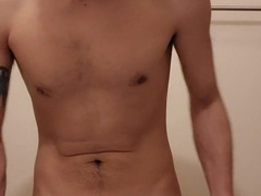 Attempting on and masterbate while dressed in pull ups