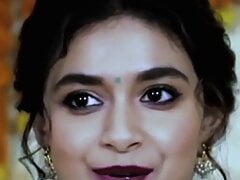 Keerthi suresh cum mouth 2