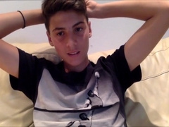 A Young And Handsome Boy Masturbates