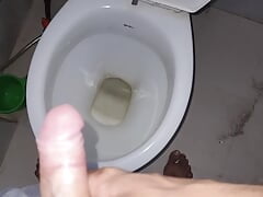 First time masturbation  out of control Cum