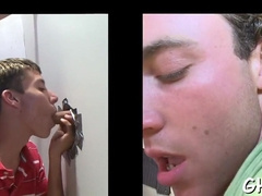 Eating sperm of a horny gay34