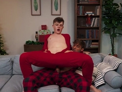 Christmas ass eating and drilling for tall perverts