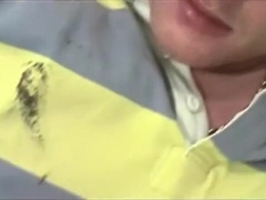 Dirty Soccer Player Dave Beats His Meat