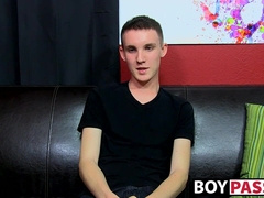 Young Miccah Cowell fucks dildo in masturbation solo