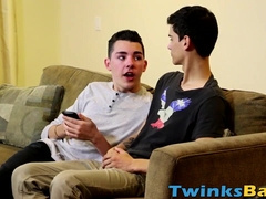 Raw blowjobs and bareback with three handsome young men