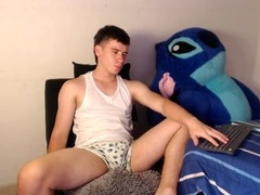 Big gay boys in action with a sexy twink