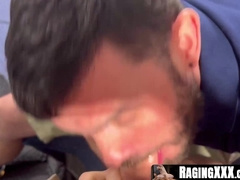 RagingXXX.com - Alpha Wolfe and Vander Pulaski's mutual man-meat adore before a gonzo bang