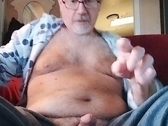 Old gay men, masturbation cum, big gay daddy cock