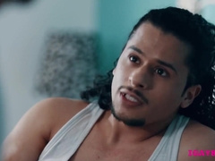 Muscled Armond Rizzo intensely nailed Zario Travezz tight butthole