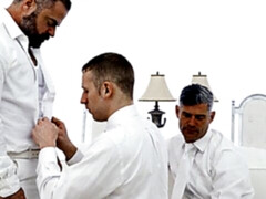 All-Mormon threesome with Elder Holland and hot anal