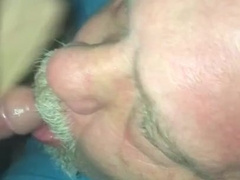 Hefty chub blows geyser in old grizzlies gullet