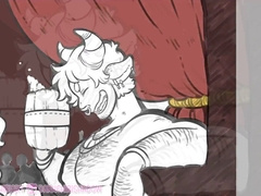 Exhibitionist, tetraphilia, large cock