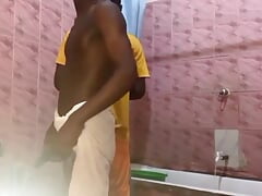He Caught Me in the Restroom so He Fuck Me Raw