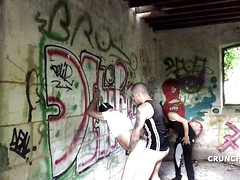 Jess used raw by bad boy John Strap