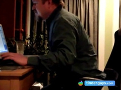 Bearded Daddy Strokes His Cock Solo