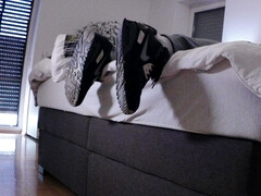 Shoes off after a few days