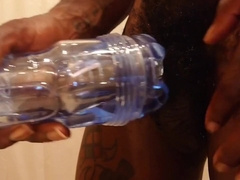 Hallelujah Johnson Fleshlight Masturbating