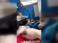 Eating My Hot Twink Cum