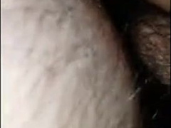 POV hairy chub bottom getting fucked not by daddy in hallway 9