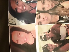 Amateur MILF Mom and Her Young Blonde Cum Tribute
