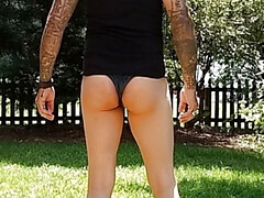 Ass exposure