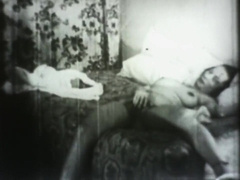 Old 8mm porno movie, probably from the 40's