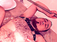 Fat bareback, bears blowjob, rectal