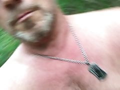 Masturbation Solo outdoors