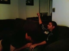 Str8 dude gets sucked and fucks