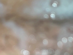 Hottest spunk licking hotwife you ever seen, hubby films his wifey getting a douche of immense jizz