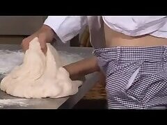 Chef fucking a dough