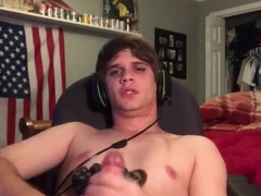 Frolicking Fortnite while Fapping my Monstrous Knob until I Jizm